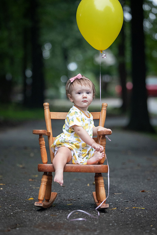 Cherie Carter Photography - First Birthday balloon
