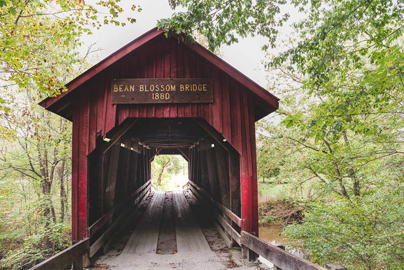 Cherie Carter Photography - Blossom Bridge in Brown County